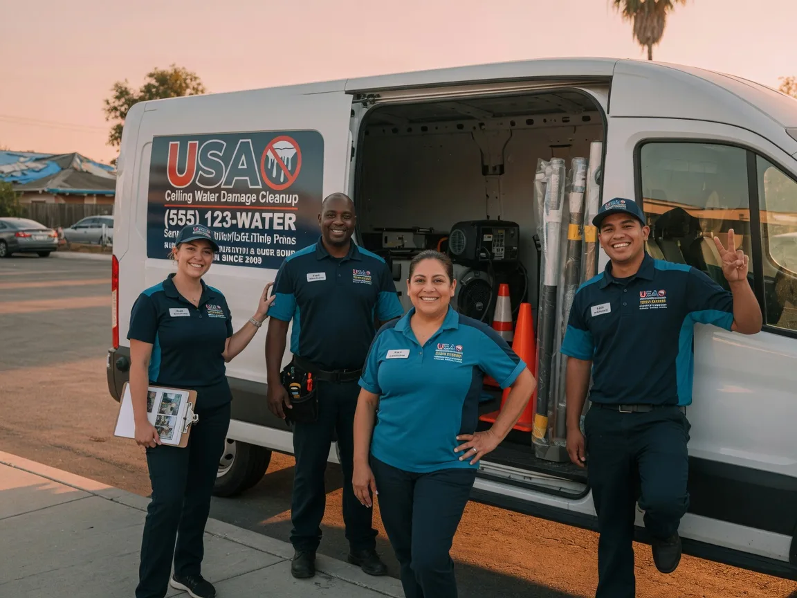 Ceiling Water Damage Restoration company in Santa Margarita, CA